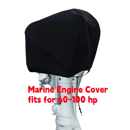 Waterproof Canvas Cover for Outboard Motor 60-100 HP