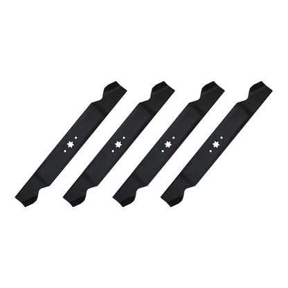 4 Pack Blades for Cub Cadet 100 Series LTX 46" (Fits MTD)