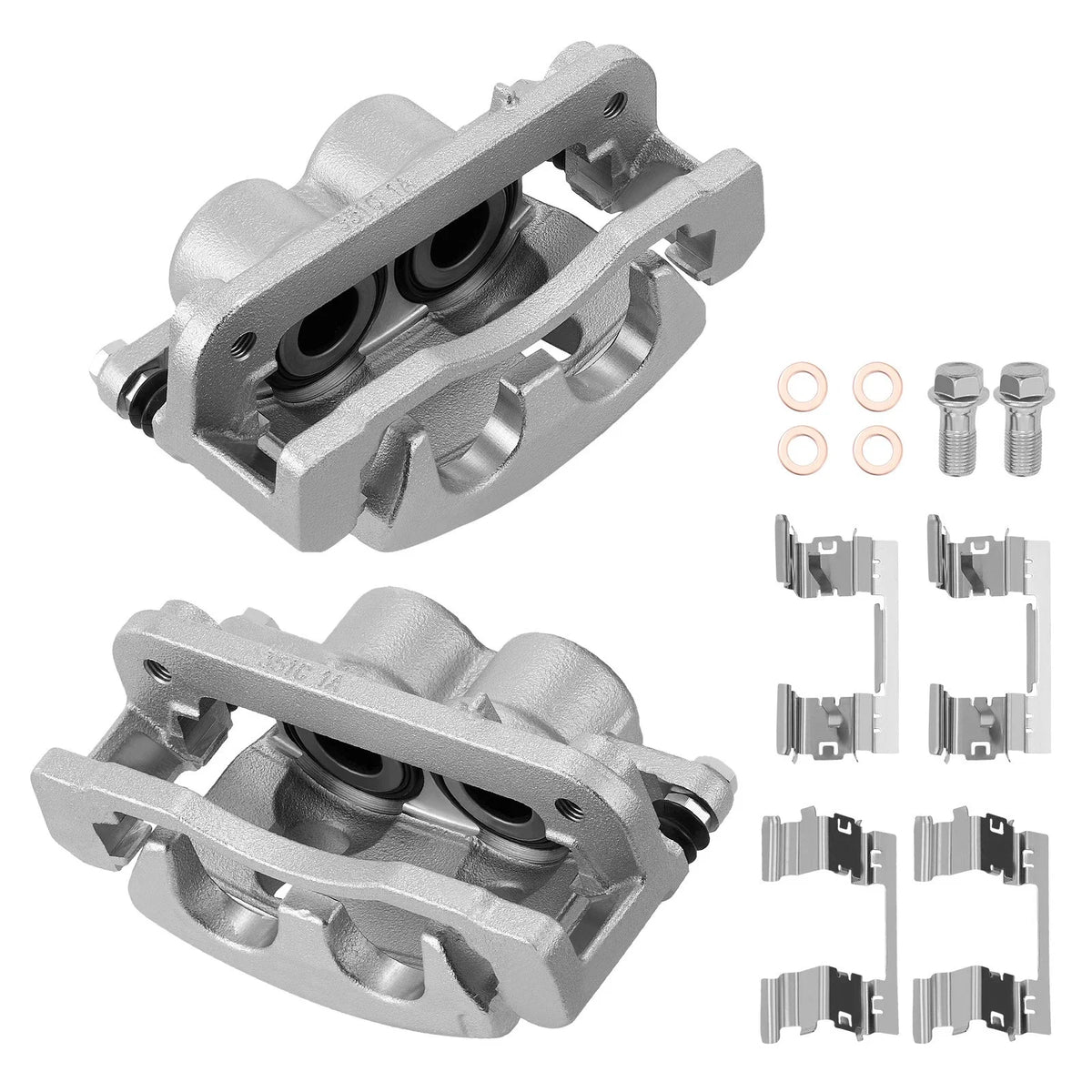 Front Brake Caliper & Bracket Set of 2 for Cadillac Escalade (2007–2020)
