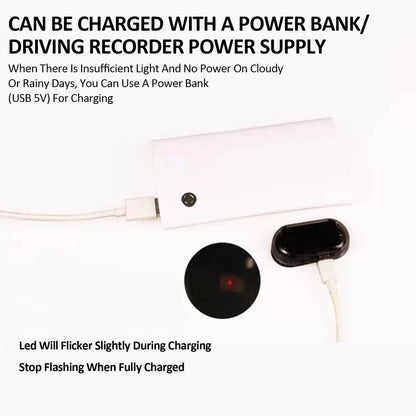 Anti-Theft LED Flashing Security Light for Universal Use (Solar Powered)