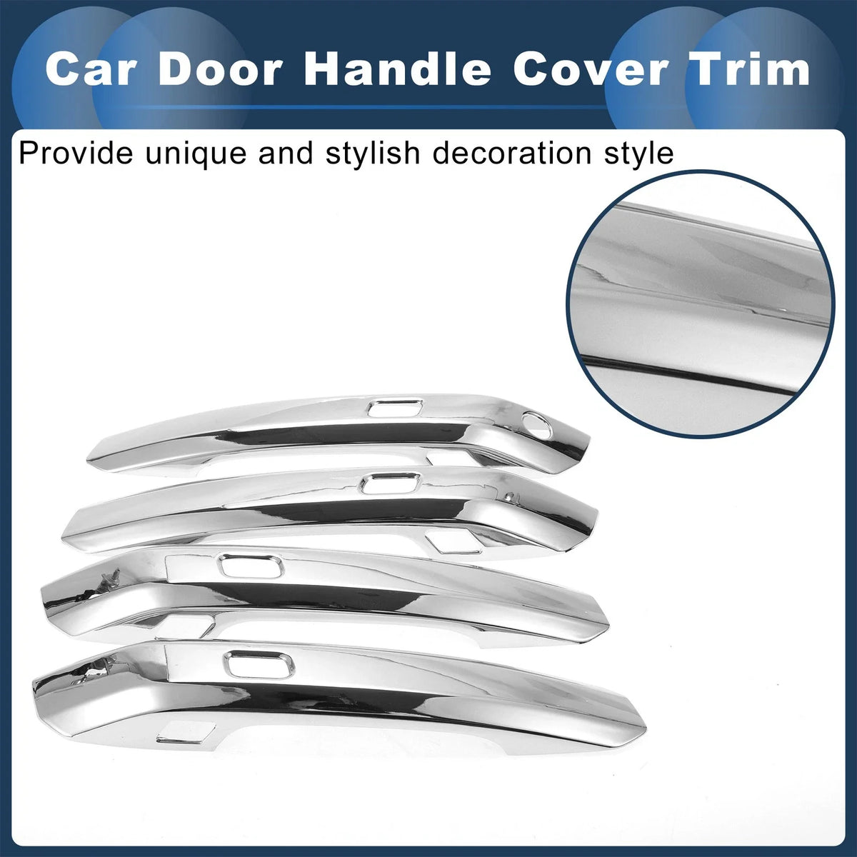 Car Door Handle Cover Trim for Audi Q5 (2018–2019)