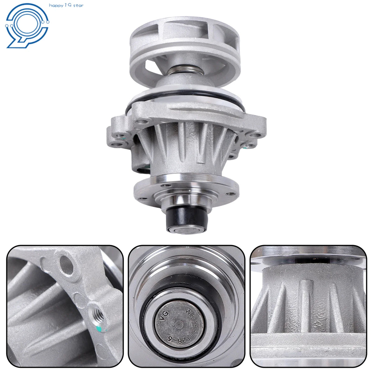 Water Pump Fan Clutch Pulley Kit for BMW E39 E46 X5 Z3 (1995–2006)
