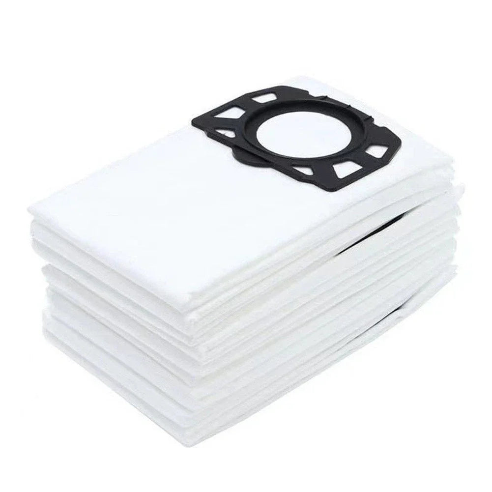 Microfibre Vacuum Bags for Karcher WD4 WD5 WD6 MV4 MV5 MV6 (Compatible)