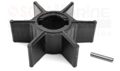 Water Pump Impeller & Key for Johnson Evinrude 2HP 2.3HP 3HP 3.3HP (N/A)