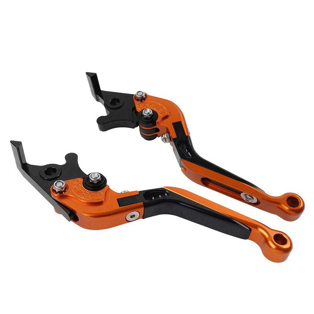 Orange Extendable Brake Clutch Levers for Honda Forza 250 300 2010-2020