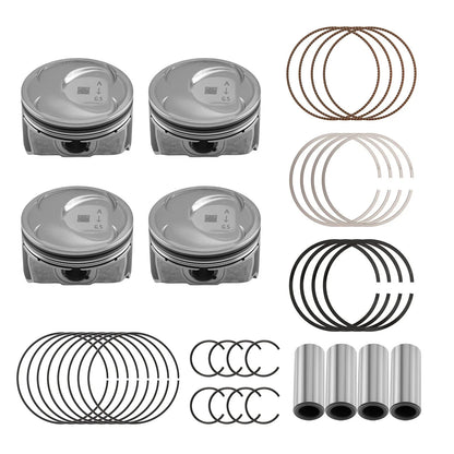 2.4L Engine Pistons & Rings Kit for Kia Sorento, Optima, Hyundai Sonata (2011–2019)