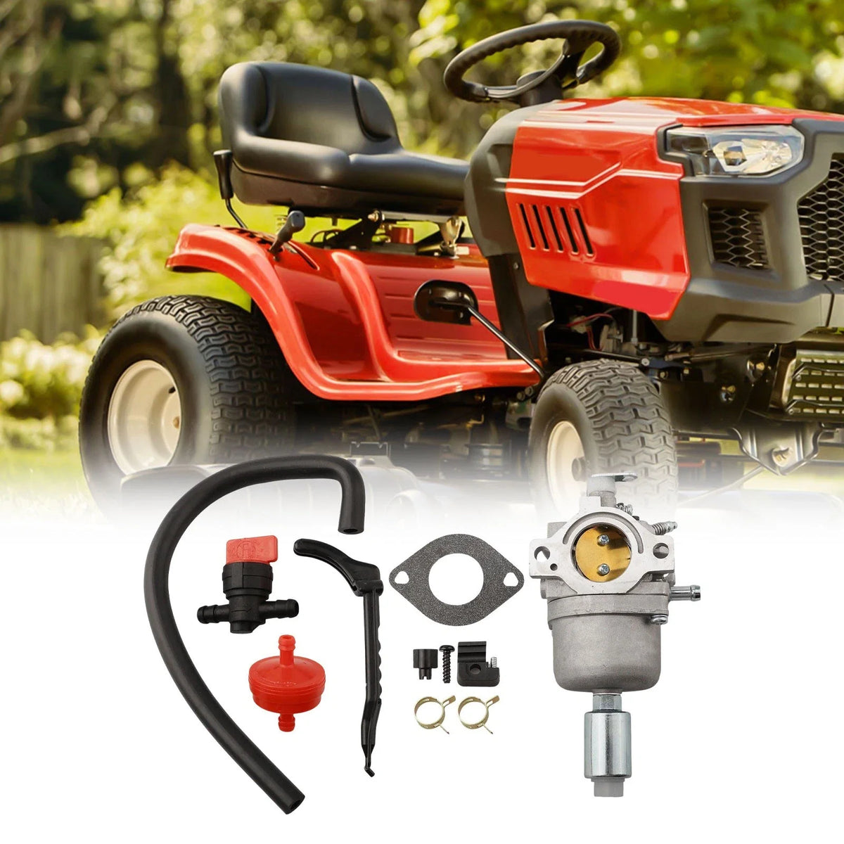 Replacement Carburettor Kit for Troy Bilt 42 Inch Ride-On Mower