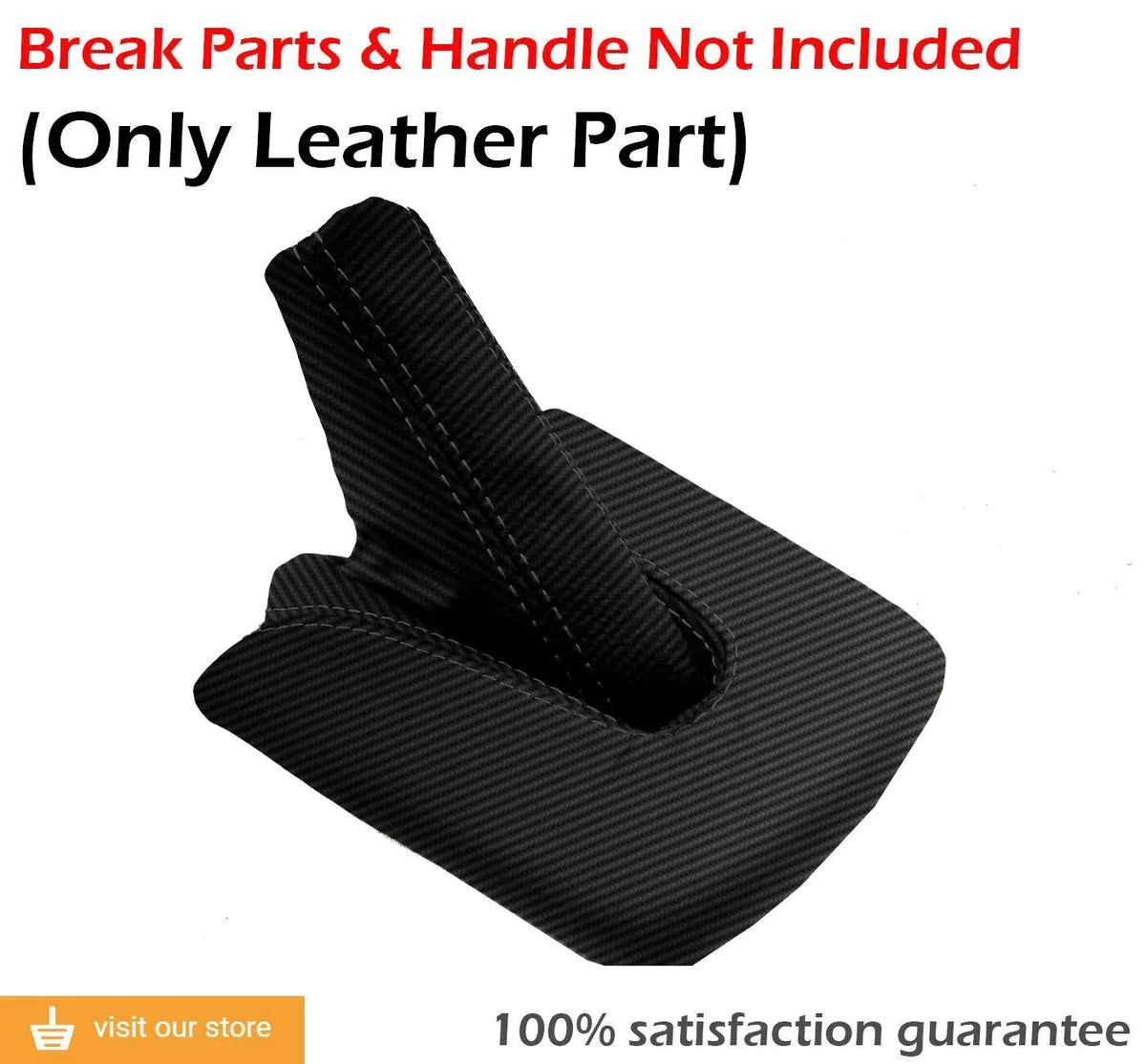 E Brake Boot Cover Carbon Fiber for BMW M3 Z4 (2003–2008)