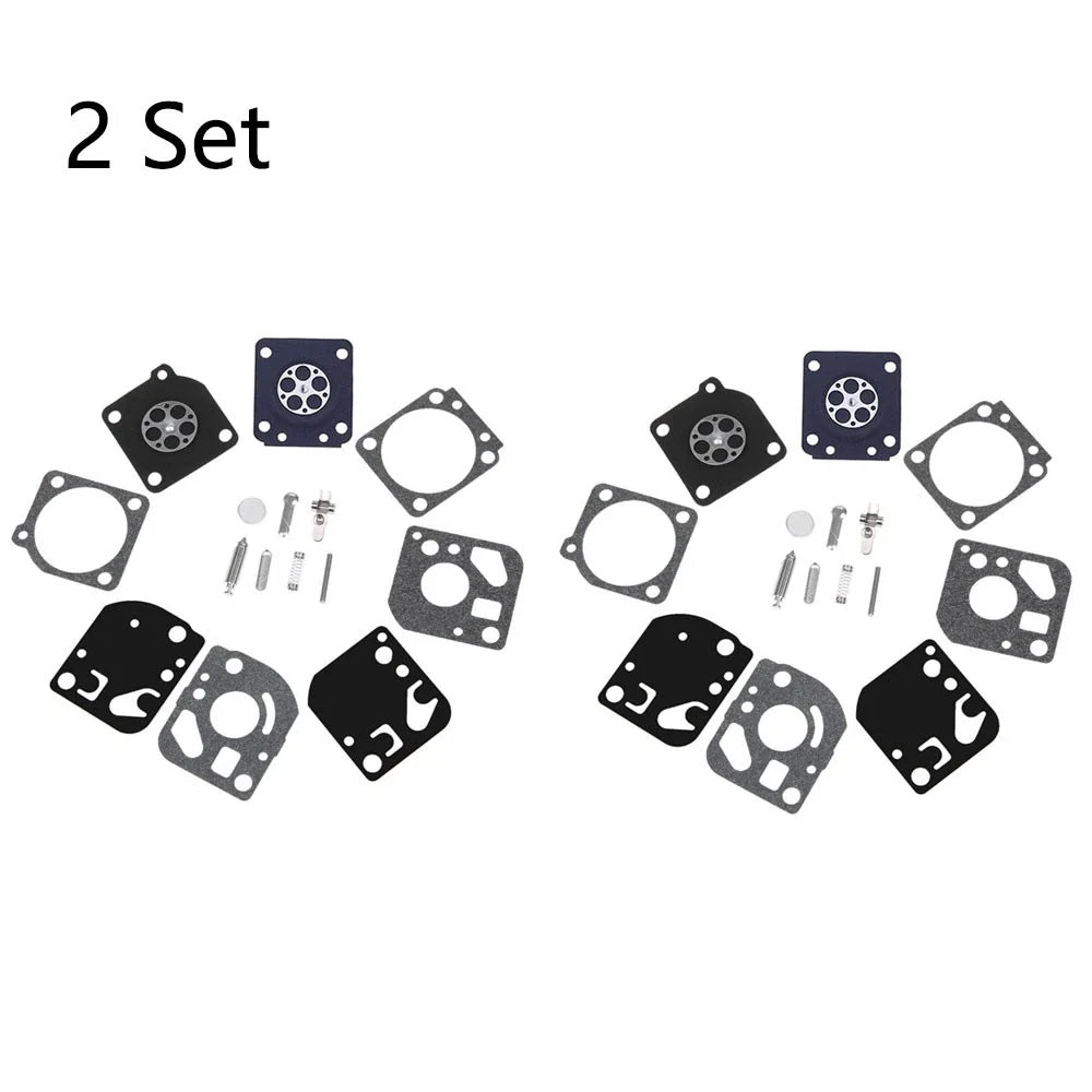 Set of 2 Carburetor Diaphragm Overhaul Kit for Zama RB-29 (N/A)
