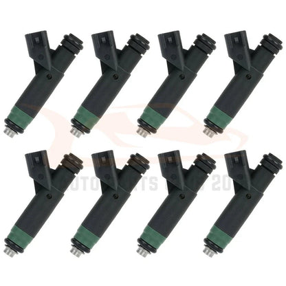 Set of 8 Fuel Injectors for Dodge Dakota Durango Jeep Commander Grand Cherokee (2000–2009)