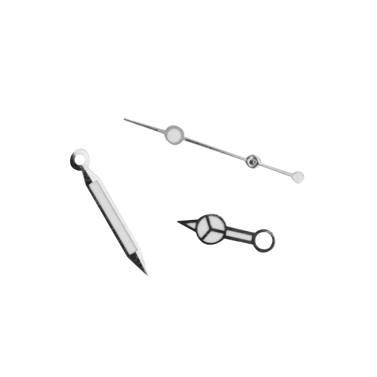 Silver Plated Watch Hands Kit for ETA 2824 Tudor Submariner D