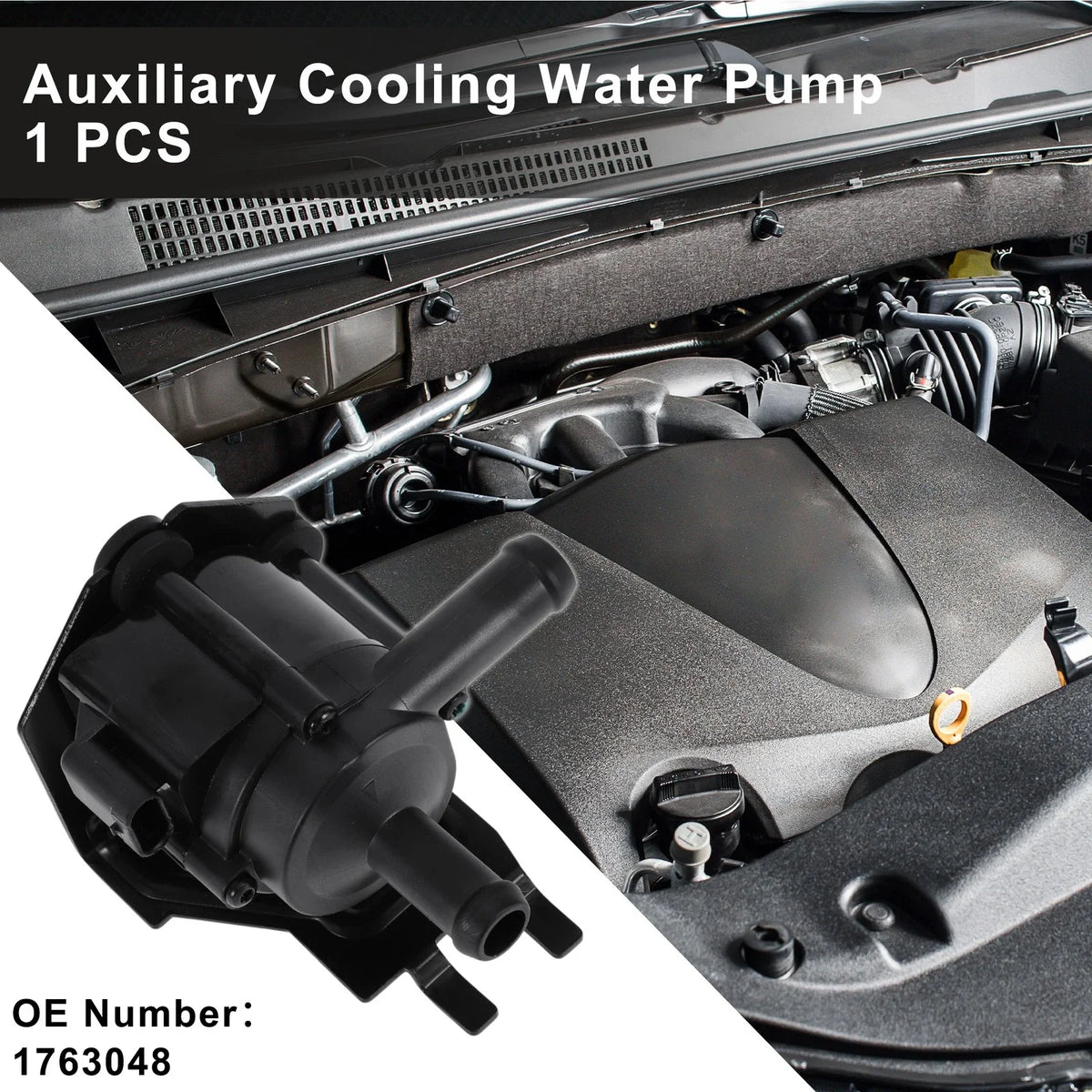 Auxiliary Cooling Water Pump for Ford Mondeo 1.0 EcoBoost (2015–2020) No.1763048