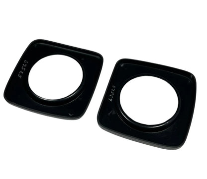 2X Marine Carbon Gauge Trim for 3 3/8in Cutout