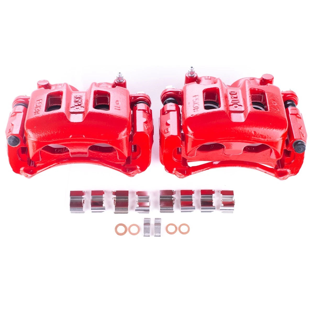 2X Powerstop Brake Calipers Set Front for Mitsubishi Montero (2000–2006) S2656
