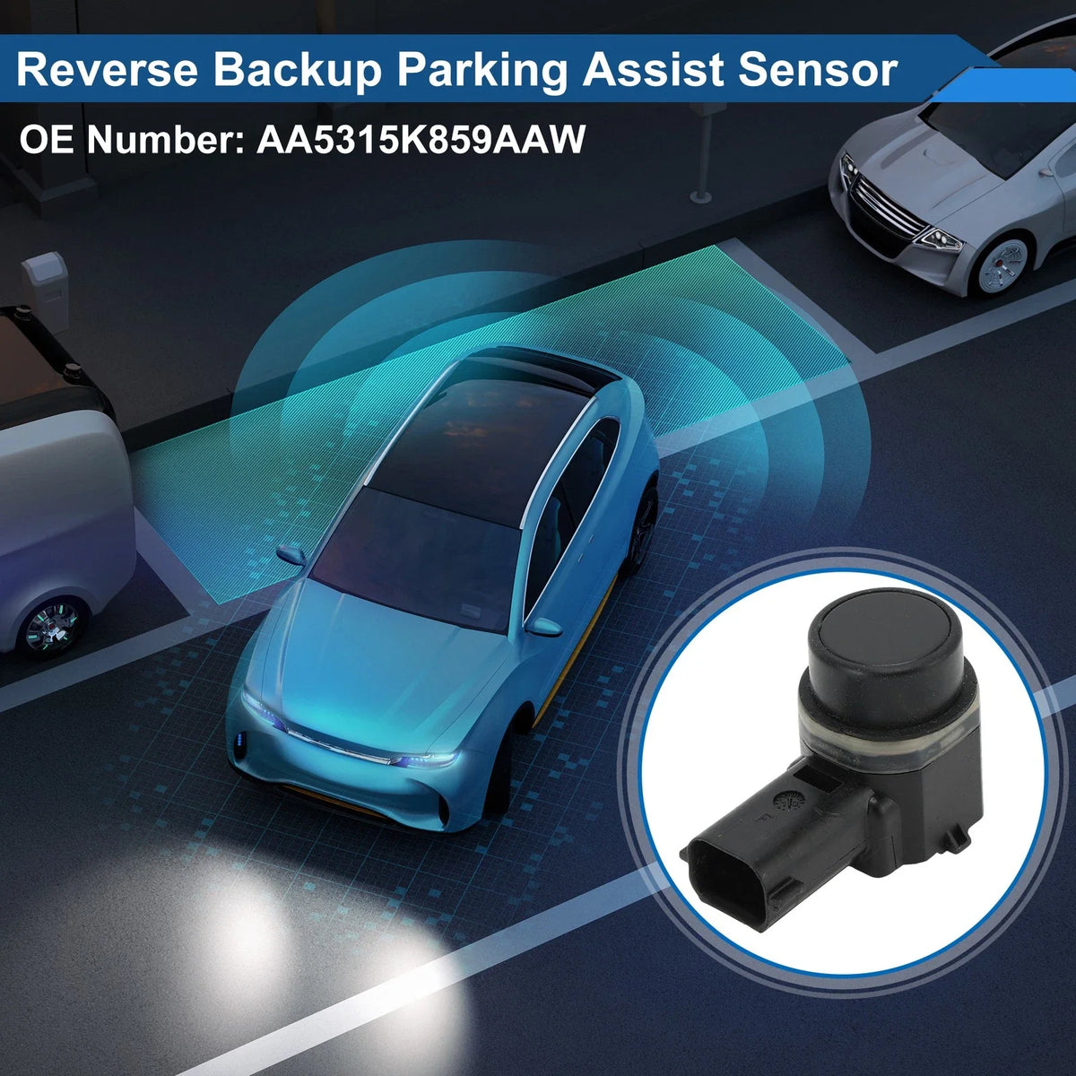 Reverse Backup Parking Sensor for Ford Edge (2012–2013) No.AA5315K859AAW