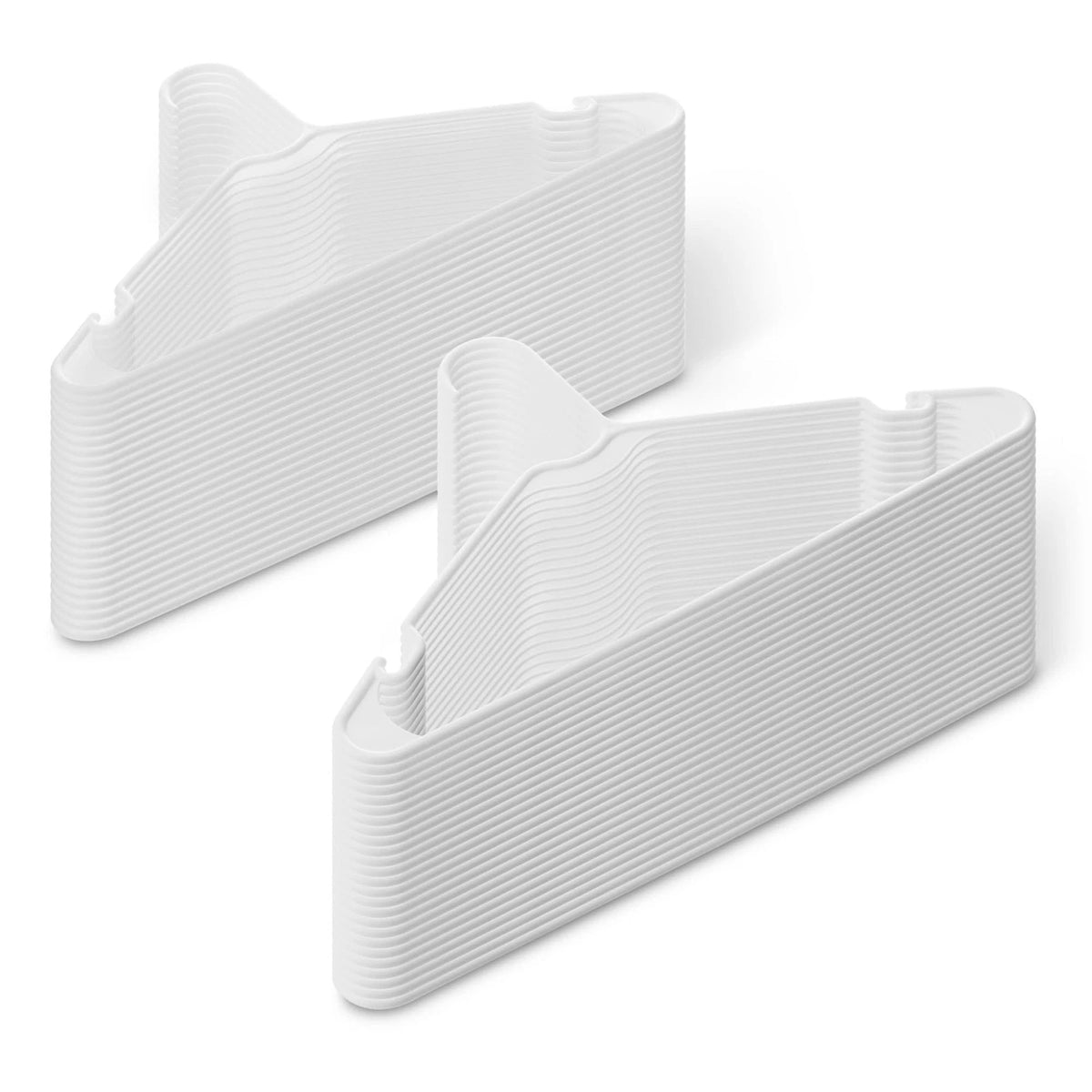 50 Pack Clothes Hangers for Organizing Shirts and Jackets