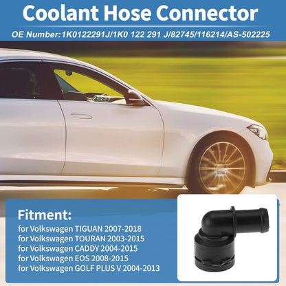 Engine Coolant Hose Connector for Volkswagen Tiguan (2007–2018) 1K0122291J