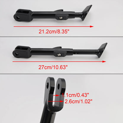 Adjustable Foot Side Stand Kickstand for Yamaha XSR900 MT-09 (2022–2025) M556-A055-BLK