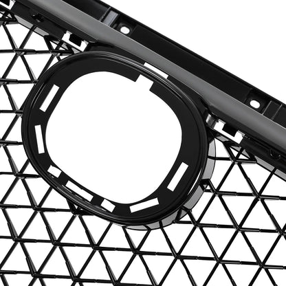 Front Grille Honeycomb Black for Mazda 3 Axela (2014–2016) Sedan & Hatchback