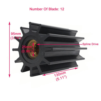 Water Pump Impeller for Johnson CEF DJ (09-820B, 500186, 08-30-1201, 51.06506.0106)