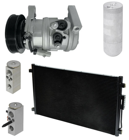 AC Compressor Kit with Condenser for Dodge Caravan 3.3L (2001–2007)