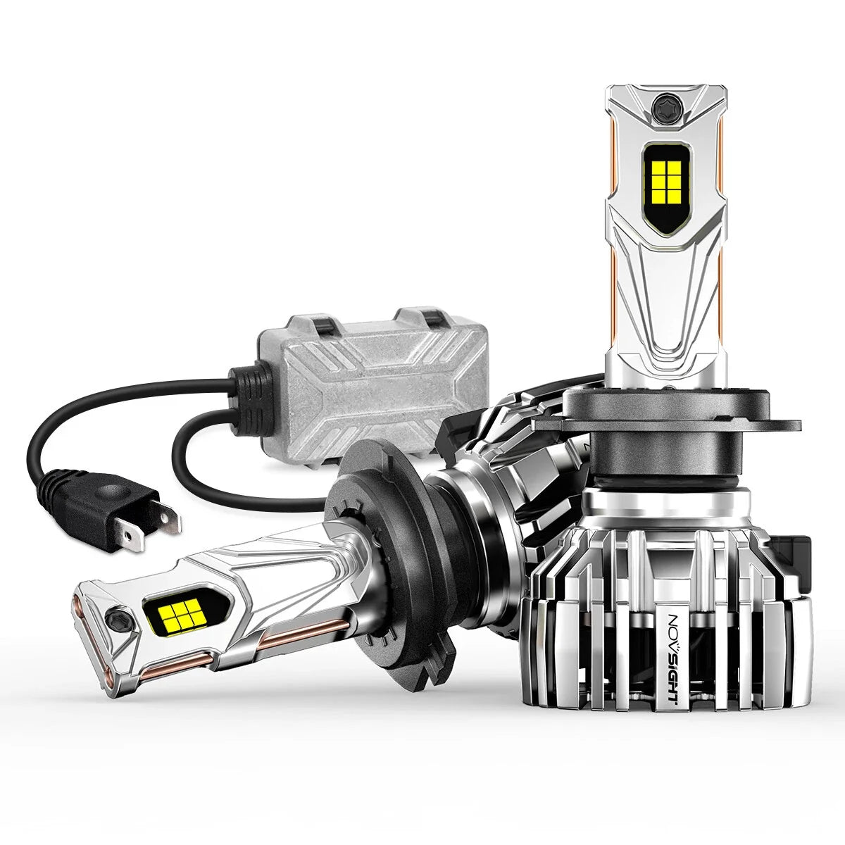2X NOVSIGHT LED Headlight Bulbs Conversion Kit 6500K 32000LM 140W (9-32V)
