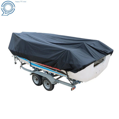 600D Black Waterproof Marine Grade Canvas for Boat (Trailerable)
