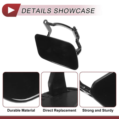 Washer Nozzle Cover Cap No. 8R0955276 for Audi Q5 (2009–2012) Black