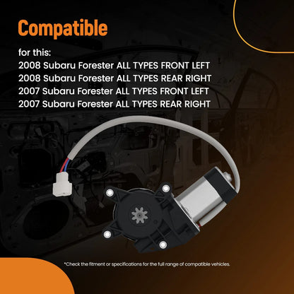 Set of 2 Window Lift Motors for Subaru Impreza (2004–2006)
