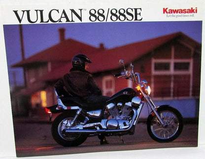 Sales Brochure for Kawasaki Vulcan 88/88SE VN1500-A4/B4 (1990)