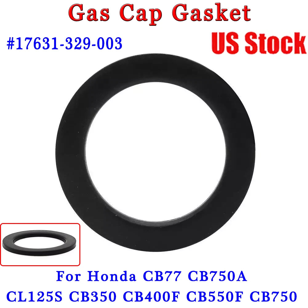 Gas Cap Gasket for Honda CB77 CB350 CB400F CB550F CB750 CB175 (1960–1980)