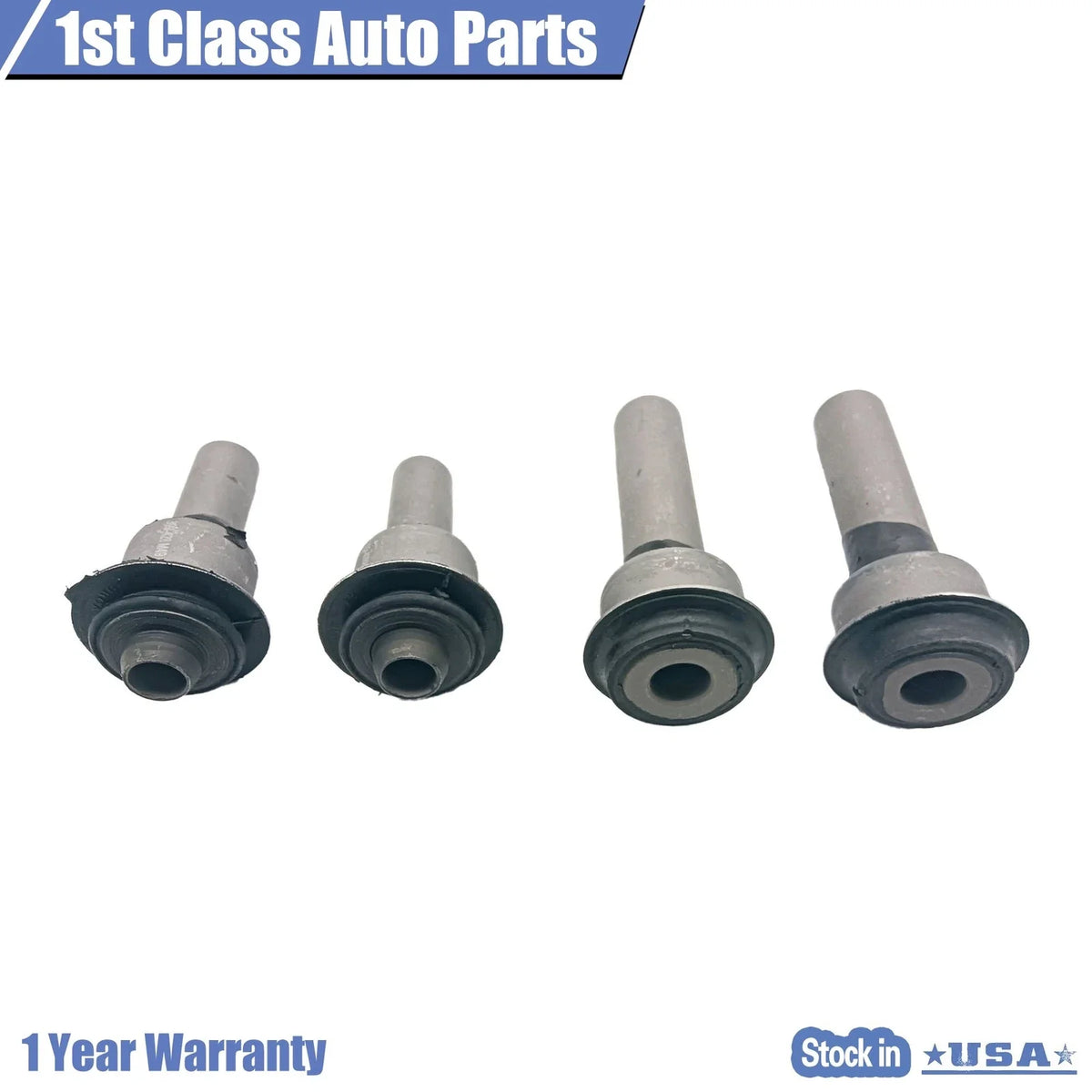Set of 4 Front Crossmember Subframe Kit Bushings for Nissan Rogue (2008–2019)