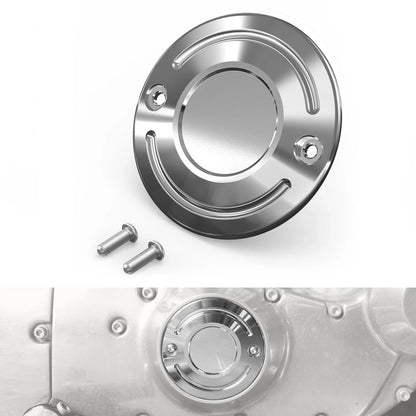 Chrome Timer Cover Cap Protector for Harley Iron 1200 XL1200NS Iron 883 XL883N (2014–2023)