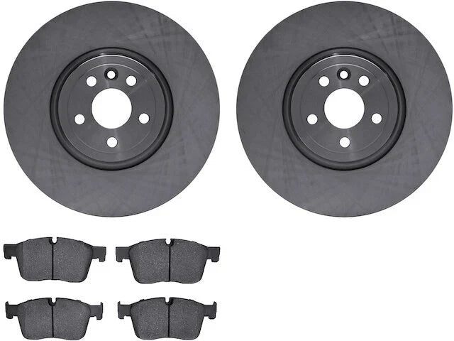Front Brake Pad and Rotor Kit for Jaguar F-Pace (2017–2020) QM235RH