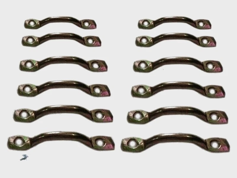12X Footman Loops Bracket for Jeep Willys MB GPW CJ2A 3A 3B CJ5 M38 M38A1 (7697591)