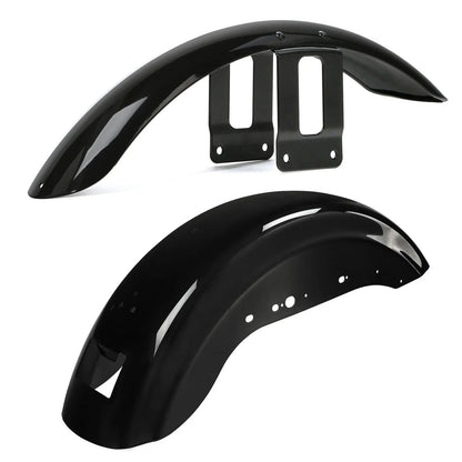 Front & Rear Fenders for Harley Sportster XL1200 XL883 Iron 883 (2004–2023)