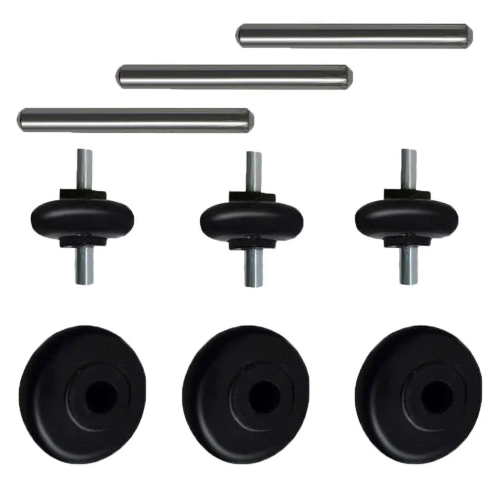 Set of 4 Roller Wheels with Axle for 967435-01