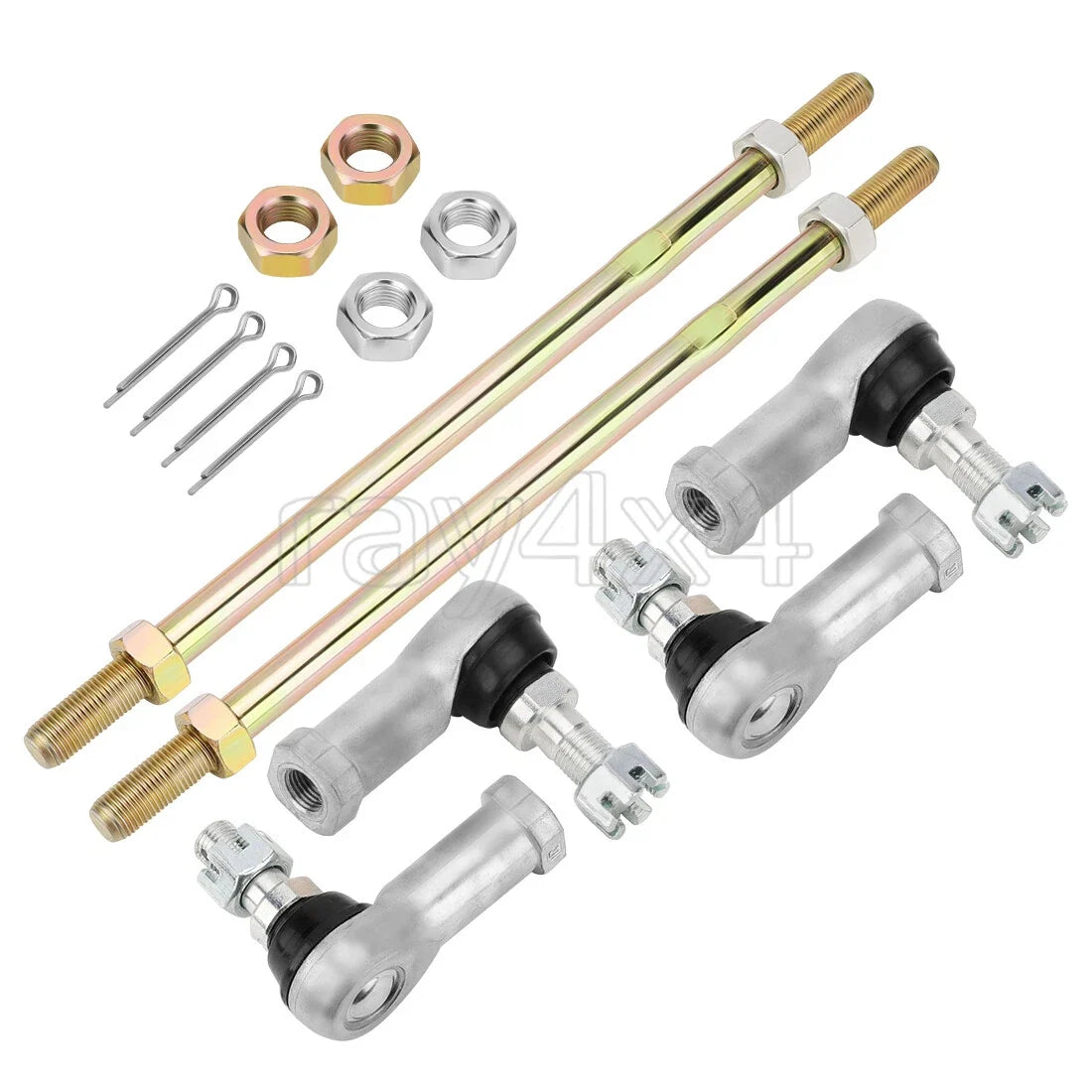 Set of 2 Tie Rod Ends for Honda Rancher 350 400 (2000–2007)