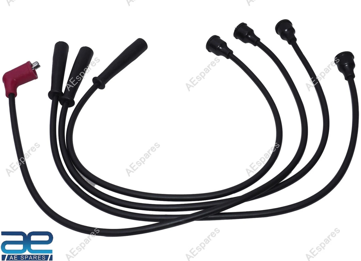 Set of 4 Spark Plug Wire Ignition Cables for Suzuki Omni Van (1984–1998)