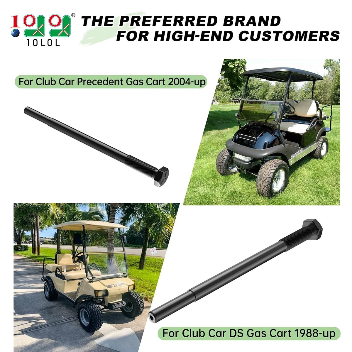 Drive Clutch Puller Bolt for Club Car DS and Precedent