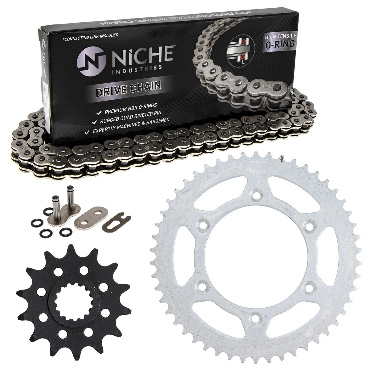 Sprocket Chain Set for KTM 450 EXC 200 EXC 350 SXF (2014–2023) MK1004292, 519-KCS0764K-K001