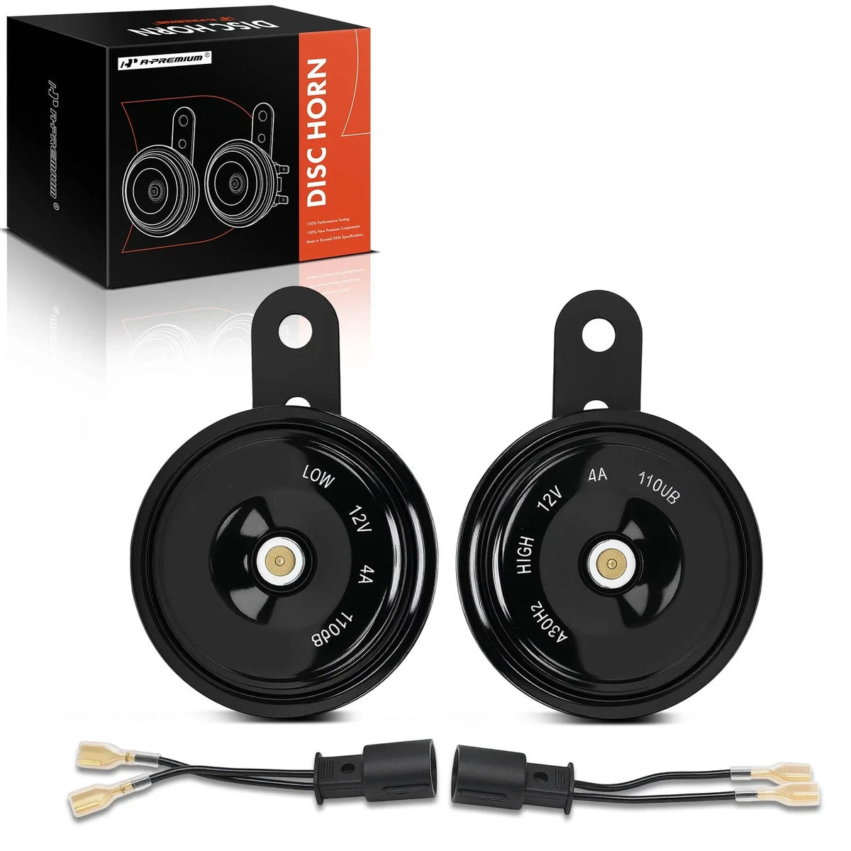 2X Disc Horn for Hyundai Elantra (2002–2006), Sonata (2000–2010), Kia Sorento