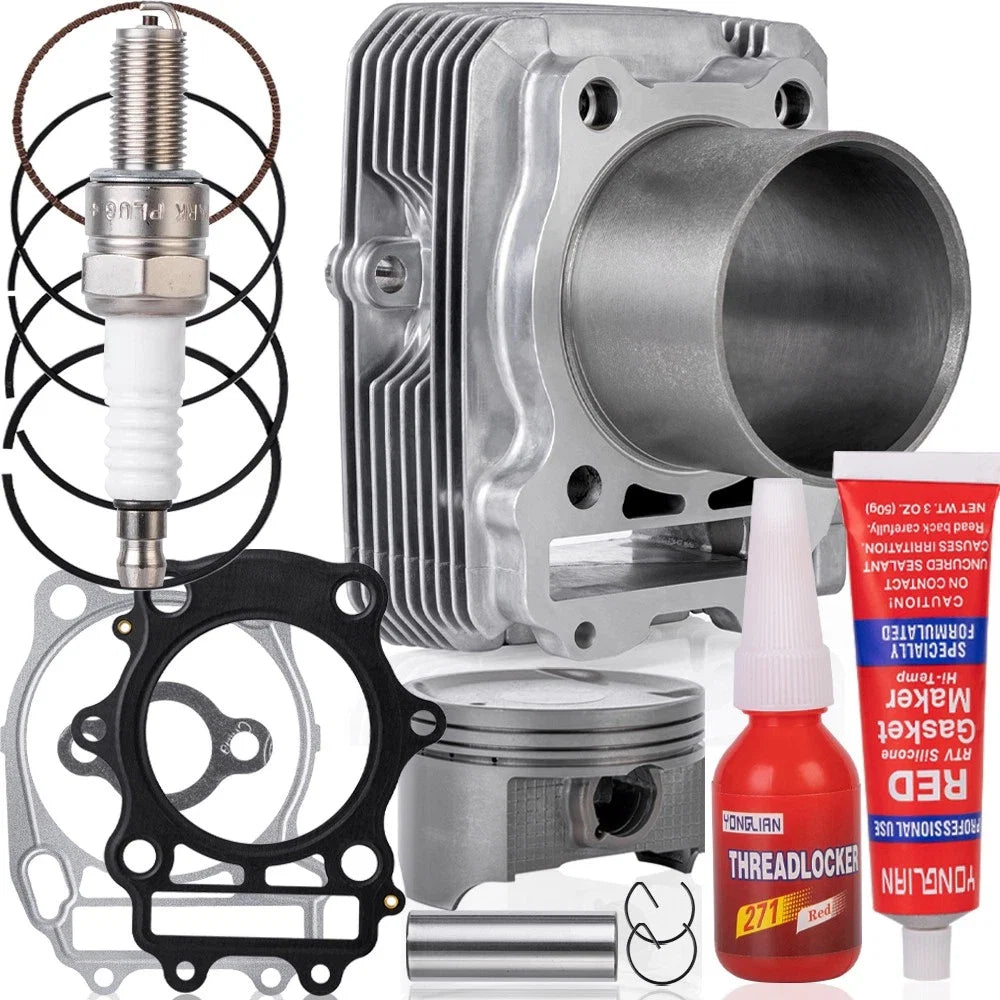 Top End Rebuild Kit w/ Cylinder 82mm Bore for Suzuki Eiger 400 (2002–2007)