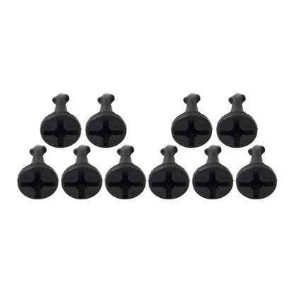 10x Engine Cover Trim Fixing Bolt Clips for Audi Volkswagen 1.8L (N90801101)