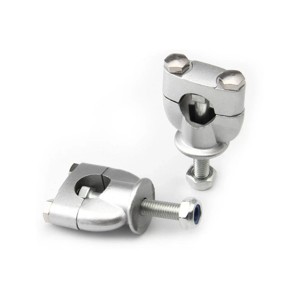 Handlebar Fat Bar Risers Mount Clamp Adapter for Universal 7/8" Dirt Bike