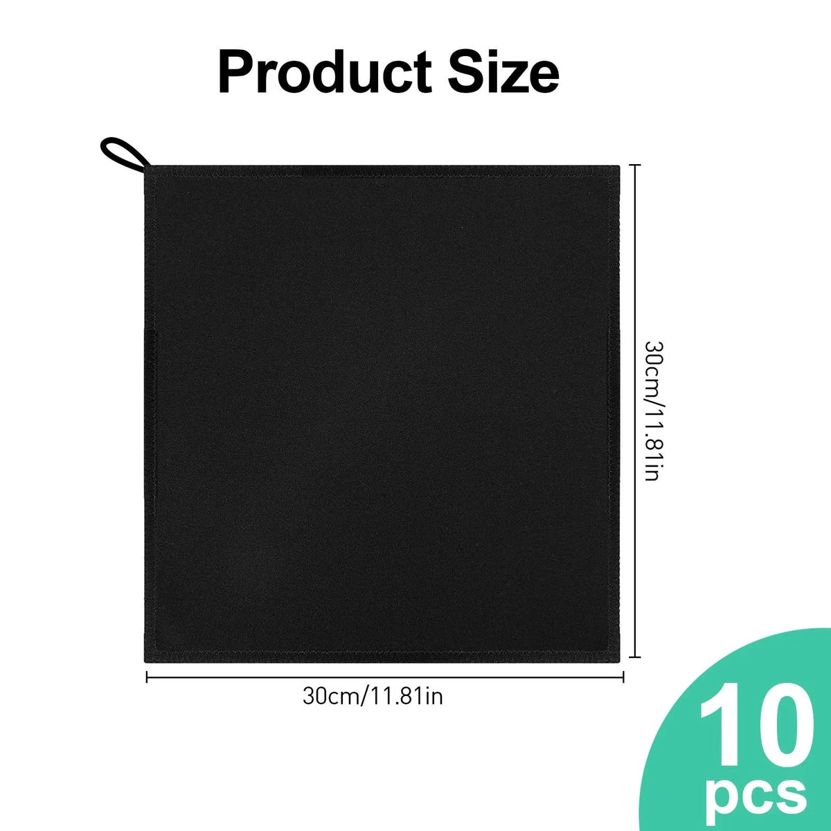 10 PCS Microfiber Sweat Towels for Gym Use (Hand Face Cloths)