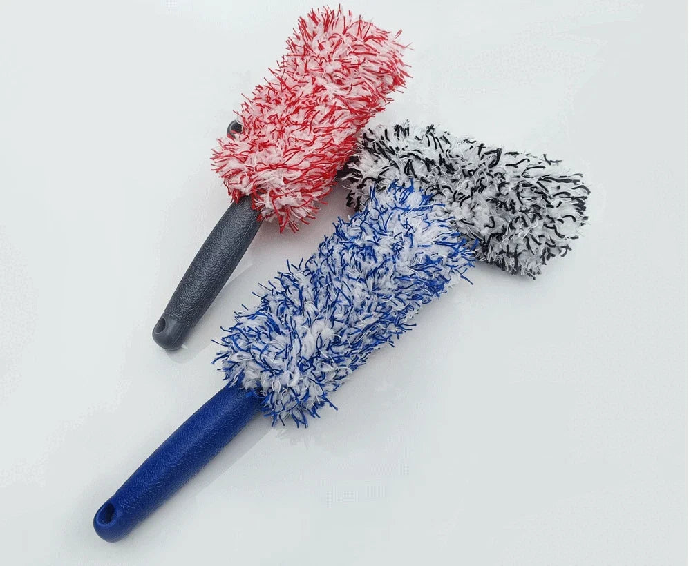 Car Wheel Cleaning Brush Tool for All Vehicles (1 Piece)