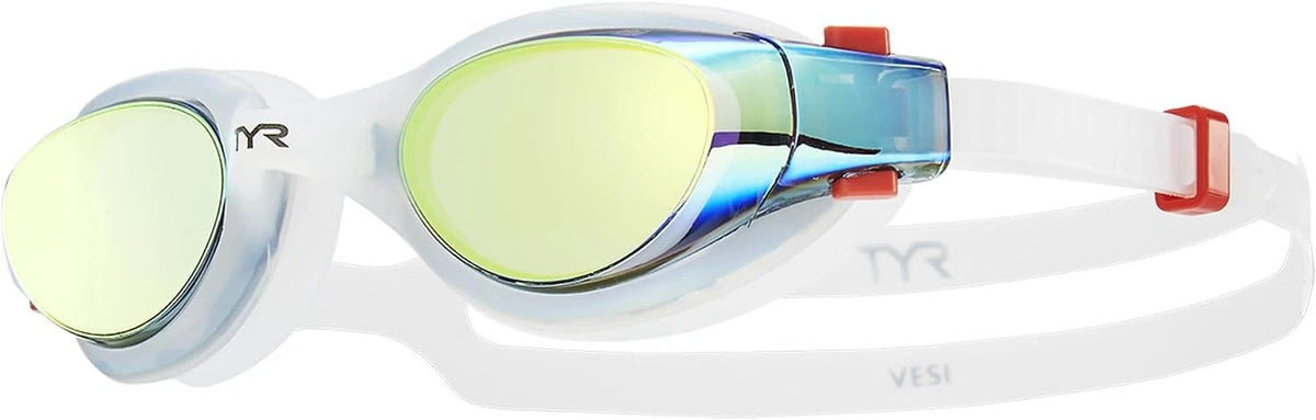 Vesi Adult Swim Goggles for Men & Women - Low Profile Training Goggles