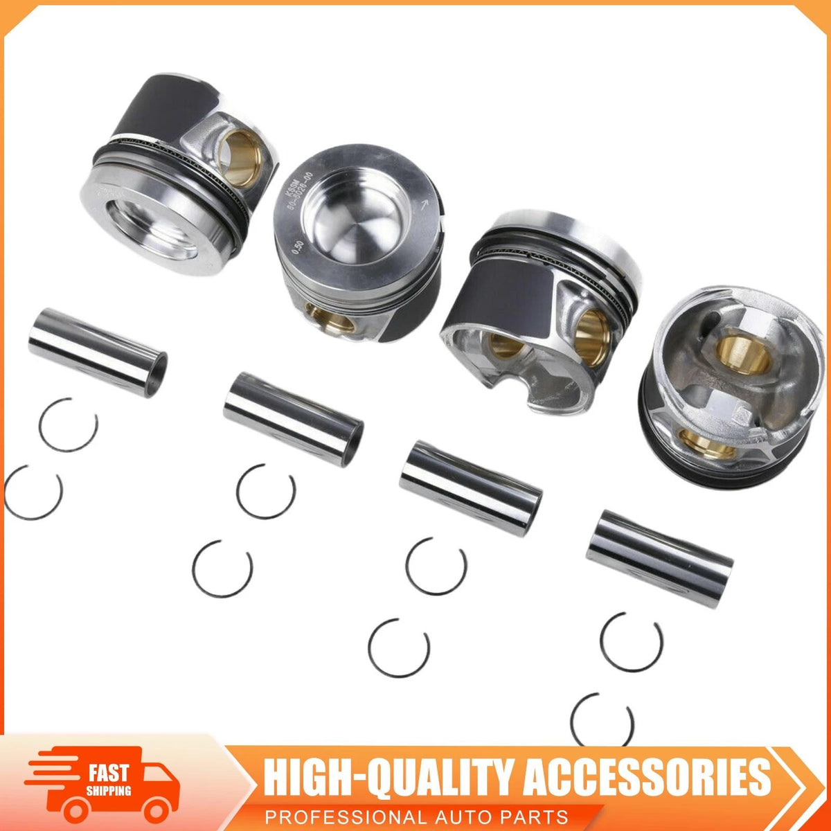 Piston Rings Set for Volkswagen Jetta Golf Passat 2.0 TDI (2009–2018) 03L107065M, 03L107065G, 03L107065AD