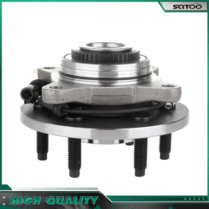 Front Wheel Hub & Bearing & CV Axle Shaft for Ford F-150 (2004–2005)